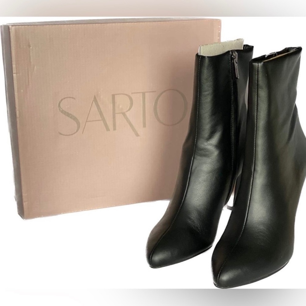 Franco Sarto Black Callie Bootie Women’s 7.5